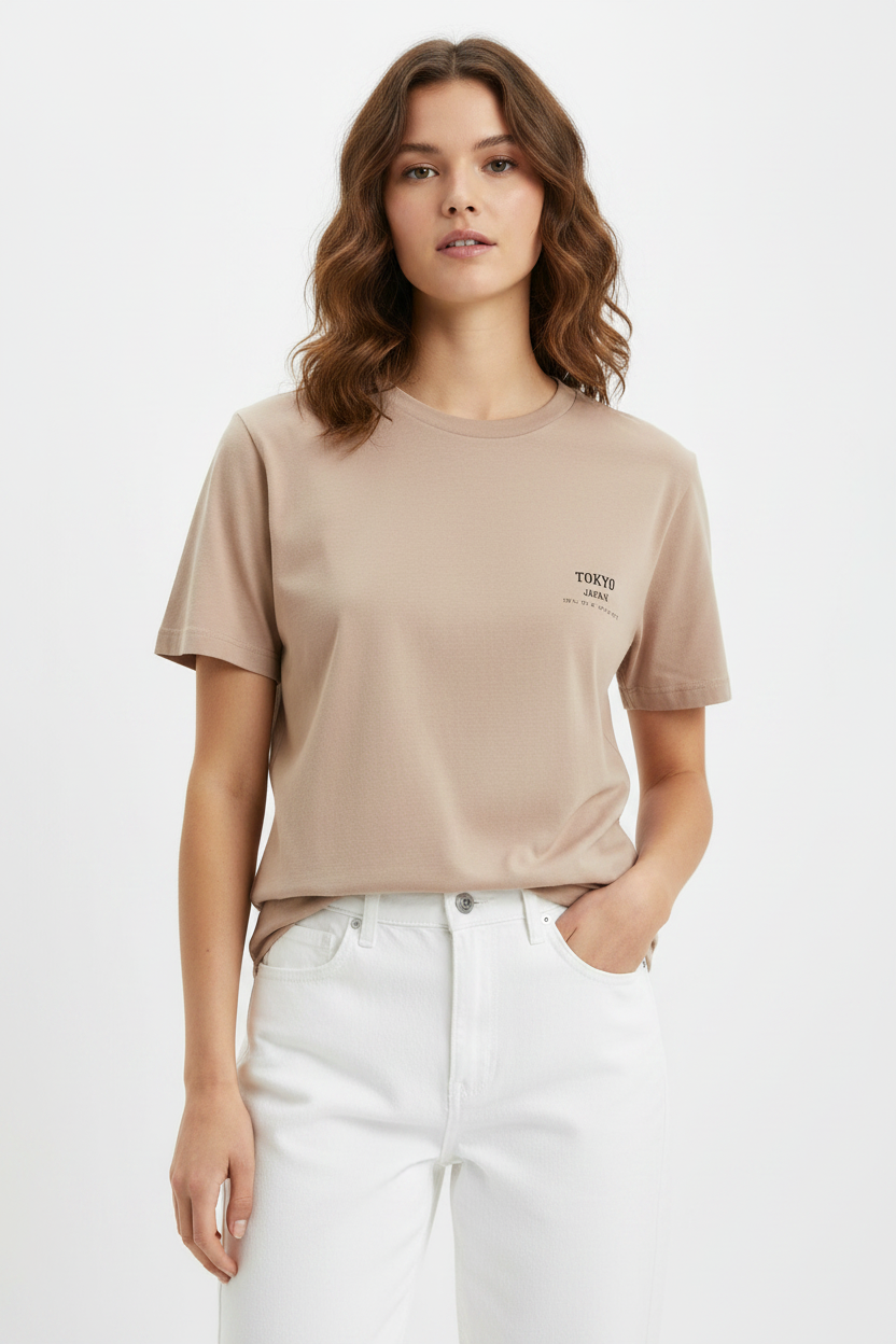 T-Shirt Tokyo Japan - Sand